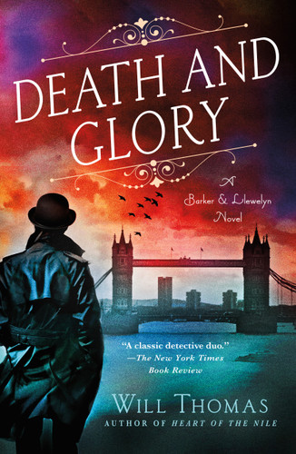 Death and Glory: A Barker & Llewelyn Novel book cover by Will Thomas