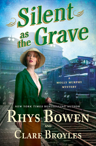 Silent as the Grave: A Molly Murphy Mystery (Molly Murphy Mysteries #21) book cover by Rhys Bowen, Clare Broyles