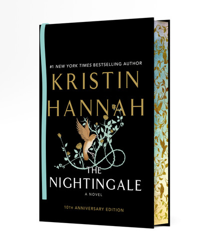 The Nightingale Deluxe Edition: A Novel book cover by Kristin Hannah