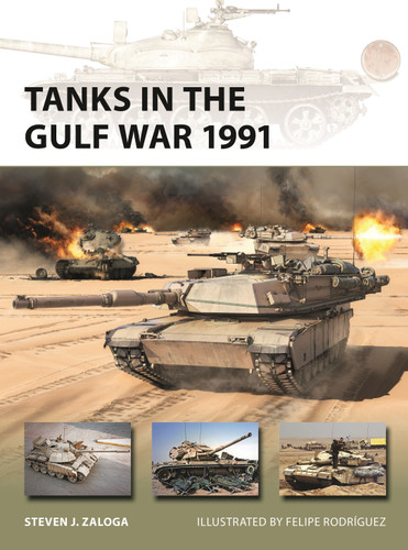 Tanks in the Gulf War 1991 (New Vanguard #337) book cover by Steven J. Zaloga