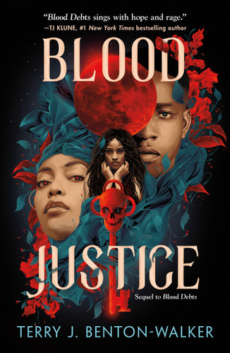 Blood Justice (Blood Debts #2) book cover by Terry J. Benton-Walker