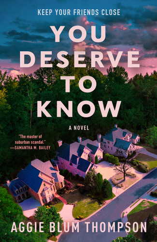 You Deserve to Know book cover by Aggie Blum Thompson