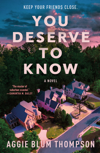 You Deserve to Know book cover by Aggie Blum Thompson