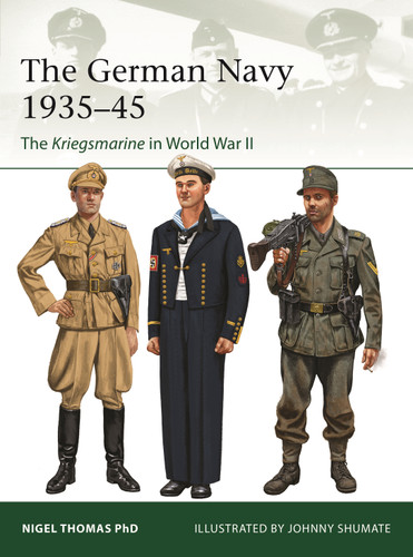 The German Navy  1935–45: The Kriegsmarine in World War II (Elite #260) book cover by Nigel Thomas