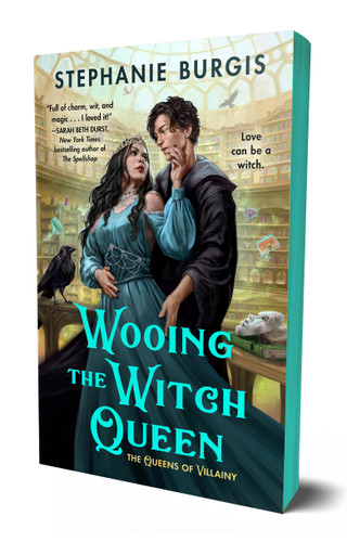 Wooing the Witch Queen (Queens of Villainy #1) book cover by Stephanie Burgis