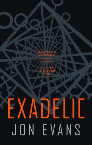 Exadelic book cover by Jon Evans