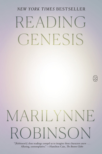 Reading Genesis book cover by Marilynne Robinson