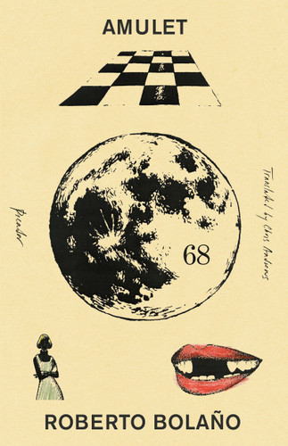 Amulet book cover by Roberto Bolaño