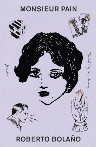 Monsieur Pain book cover by Roberto Bolaño