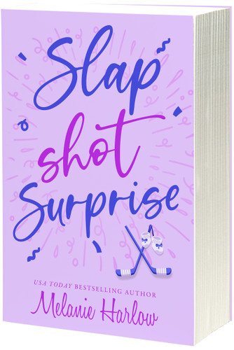Slap Shot Surprise (Cherry Tree Harbor #5) book cover by Melanie Harlow