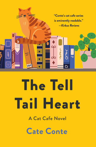 The Tell Tail Heart: A Cat Cafe Mystery (Cat Cafe Mystery Series #3) book cover by Cate Conte