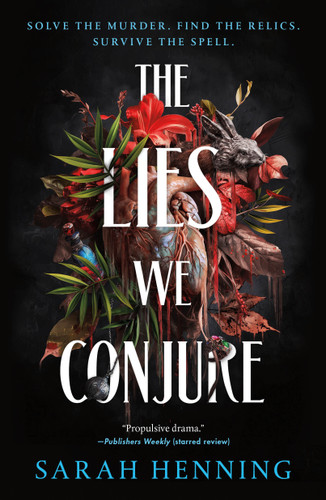 The Lies We Conjure book cover by Sarah Henning