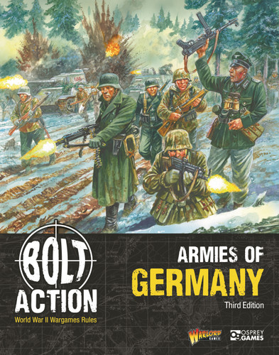 Bolt Action: Armies of Germany: Third Edition (Bolt Action) book cover by Warlord Games
