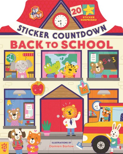 Sticker Countdown: Back to School (Sticker Countdown) book cover by Odd Dot