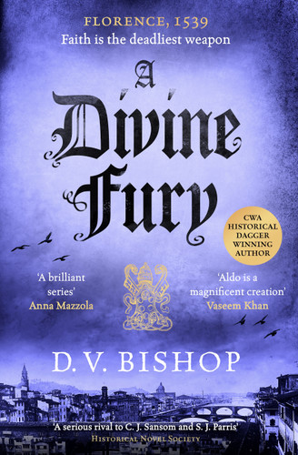 A Divine Fury (Cesare Aldo series #4) book cover by D. V. Bishop