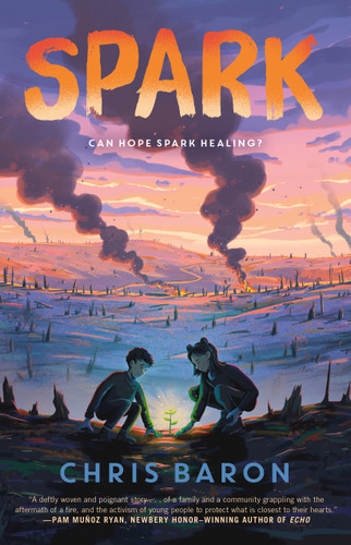 Spark book cover by Chris Baron