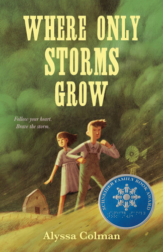 Where Only Storms Grow: A Novel About the Dust Bowl book cover by Alyssa Colman