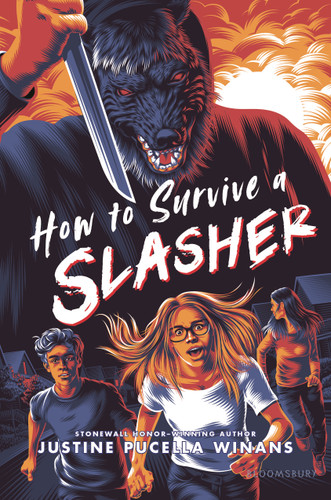 How to Survive a Slasher book cover by Justine Pucella Winans