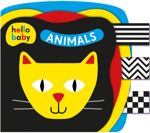 Animals (Hello Baby): A High-Contrast Book for Newborns (Hello Baby) book cover by Roger Priddy