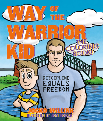 Way of the Warrior Kid: The Coloring Book! (Way of the Warrior Kid) book cover by Jocko Willink