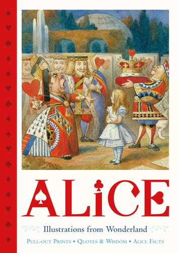 Alice Pull-Out Prints: Illustrations from Wonderland book cover by Macmillan Children's Books