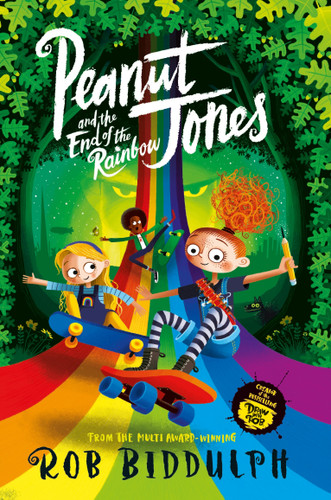 Peanut Jones and the End of the Rainbow (Peanut Jones #3) book cover by Rob Biddulph
