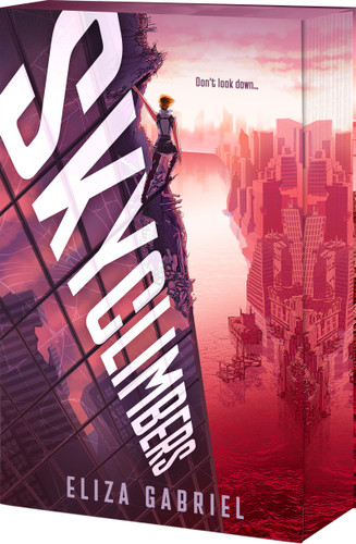 Skyclimbers book cover by Eliza Gabriel