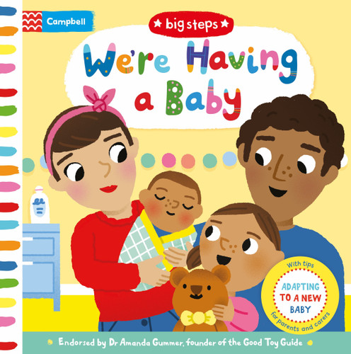 We're Having a Baby: Adapting To A New Baby (Campbell Big Steps) book cover by Campbell Books