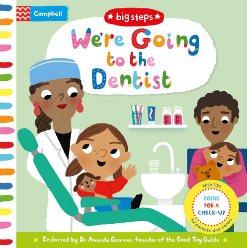 We're Going to the Dentist: Going for a Check-up (Campbell Big Steps) book cover by Campbell Books