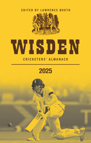 Wisden Cricketers' Almanack 2025 book cover by 