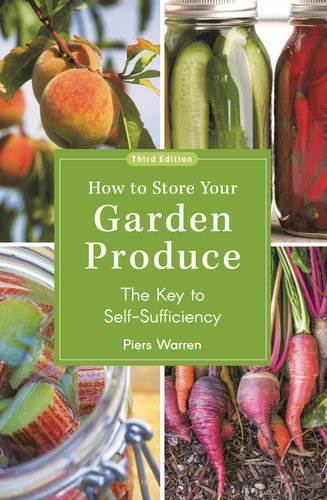 How to Store Your Garden Produce: The Key to Self-Sufficiency book cover by Piers Warren