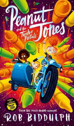Peanut Jones and the Twelve Portals (Peanut Jones #2) book cover by Rob Biddulph