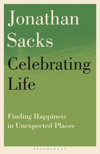 Celebrating Life: Finding Happiness in Unexpected Places book cover by Jonathan Sacks