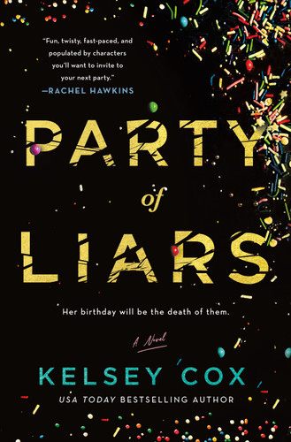 Party of Liars: A Novel book cover by Kelsey Cox