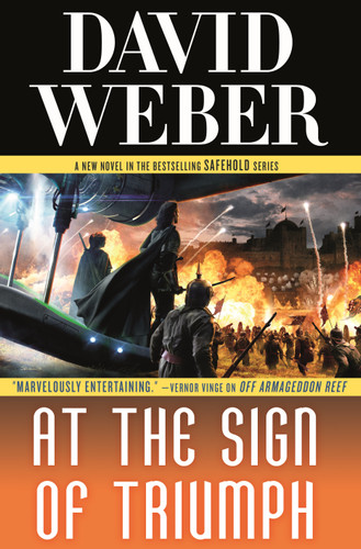 At the Sign of Triumph: A Novel in the Safehold Series (#9) (Safehold #9) book cover by David Weber
