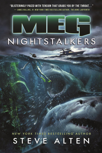 MEG: Nightstalkers (MEG #5) book cover by Steve Alten