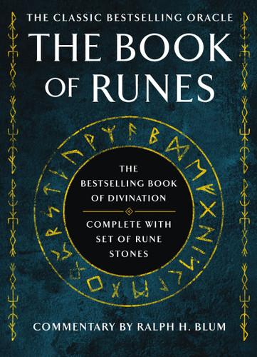 The Book of Runes: The Bestselling Book of Divination, complete with set of Rune Stones book cover by Ralph H. Blum