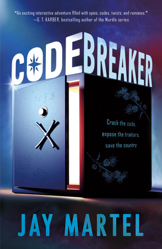 Codebreaker book cover by Jay Martel