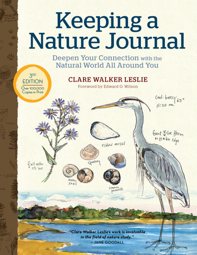 Keeping a Nature Journal, 3rd Edition: Deepen Your Connection with the Natural World All Around You book cover by Clare Walker Leslie