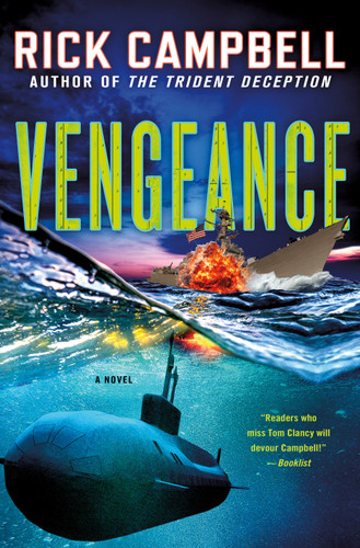 Vengeance: A Novel (Trident Deception Series #8) book cover by Rick Campbell