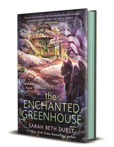 The Enchanted Greenhouse book cover by Sarah Beth Durst