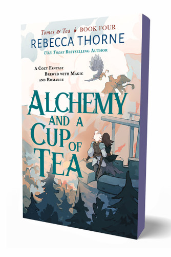 Alchemy and a Cup of Tea (Tomes & Tea #4) book cover by Rebecca Thorne