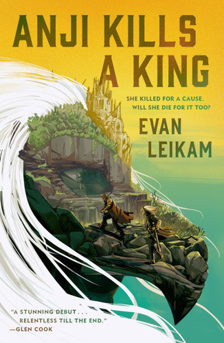 Anji Kills a King book cover by Evan Leikam