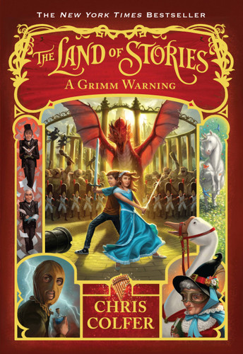 The Land of Stories: A Grimm Warning (The Land of Stories #3) book cover by Chris Colfer