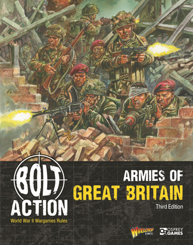 Bolt Action: Armies of Great Britain: Third Edition (Bolt Action #45) book cover by Warlord Games