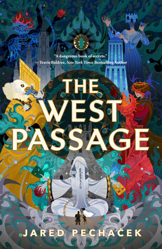 The West Passage book cover by Jared Pechaček