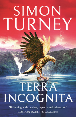 Terra Incognita book cover by Simon Turney