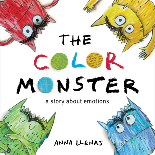 The Color Monster: A Story About Emotions (The Color Monster #1) book cover by Anna Llenas