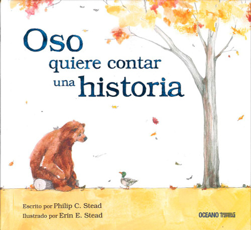 Oso Quiere Contar Una Historia - Cover