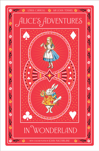 Alice's Adventures in Wonderland book cover by Lewis Carroll